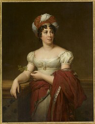 Peinture de Madame de Staël