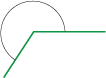Angle greater than 180 degrees