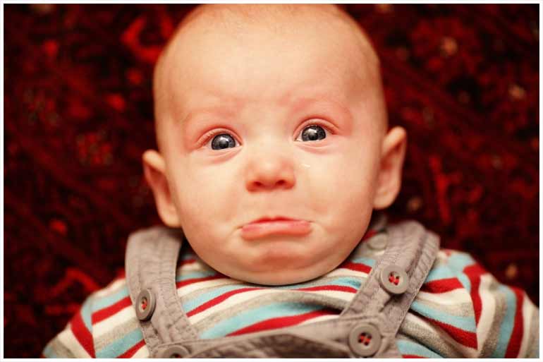 Sad baby