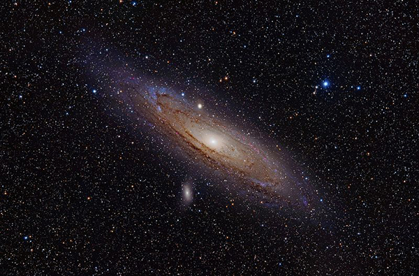 Photo of the Andromeda galaxy